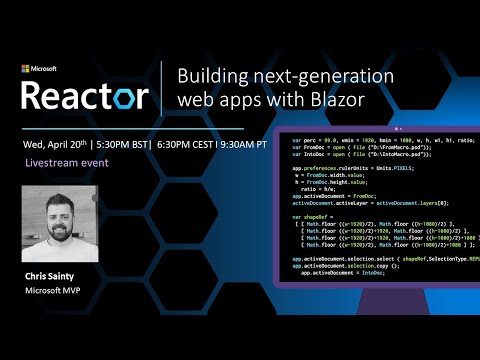 Building next-generation web apps with Blazor