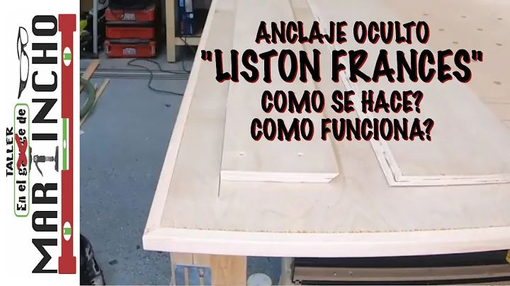 Anclaje Oculto Conocido Como LISTON FRANCES  FRENC...