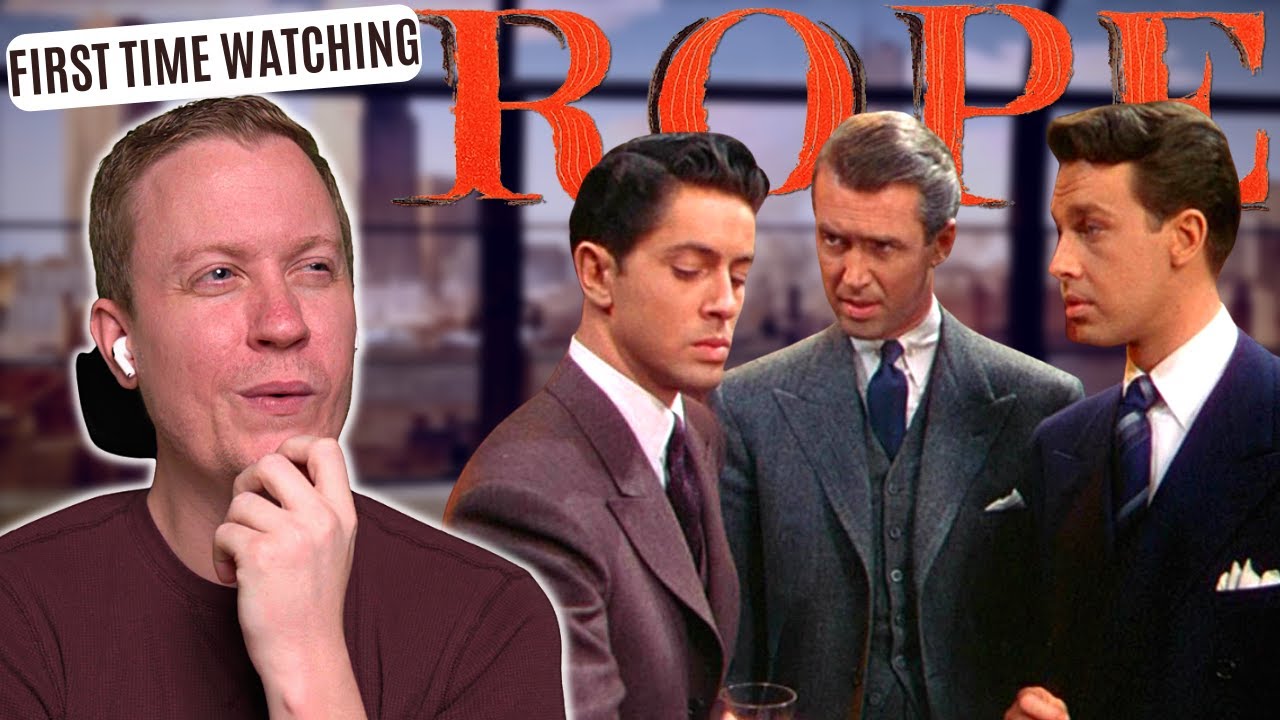 UNBELIEVABLE SUSPENSE  & Incredibly Engaging!  Rope (1948) Movie Reaction | *First Time Watching*