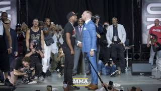 Floyd Mayweather vs. Conor McGregor (Toronto) Opening Staredown - MMA Fighting Net Worth
