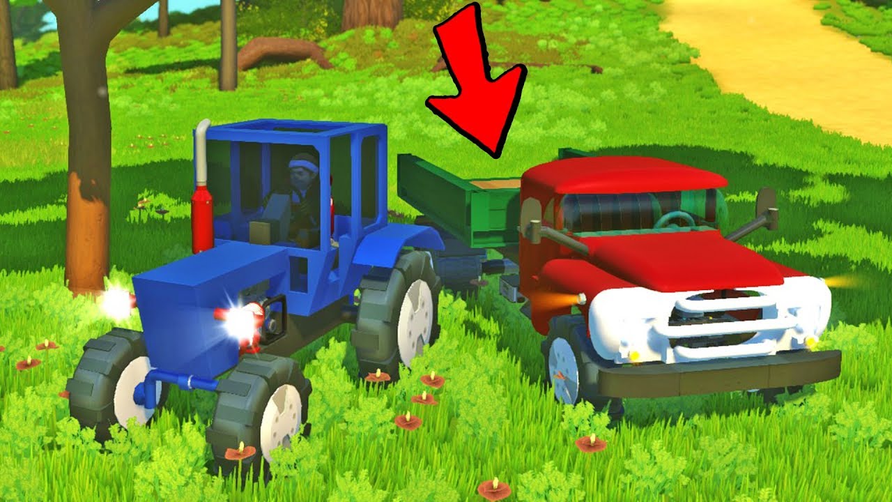 НАЧАЛО! БЕДНЫЕ ФЕРМЕРЫ ПОКУПАЮТ УЧАСТОК! (1 СЕРИЯ)! ФЕРМА В SCRAP MECHANIC