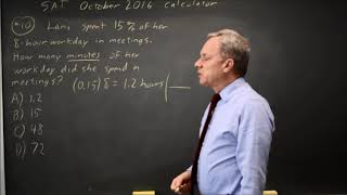 SAT Test 7: Converting units - question #4-10