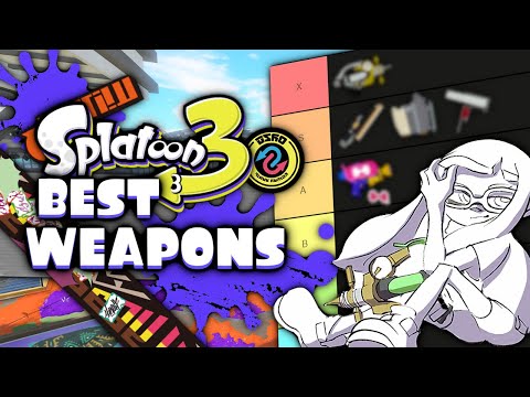 Ranking The BEST Weapons In Splatoon 3