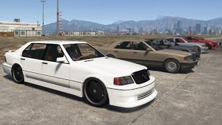 GTA 5 - Benefactor Scharmann, Scheisser, Schwartzer Classic, Schlagen STR, Streiter, Imperial