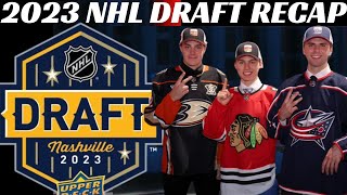 2023 NHL Draft 1st Round Recap - All 32 Selections