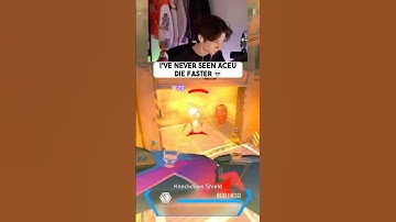 I’ve Never Seen Aceu Die That Fast 💀 #aceu #apexlegends #clips
