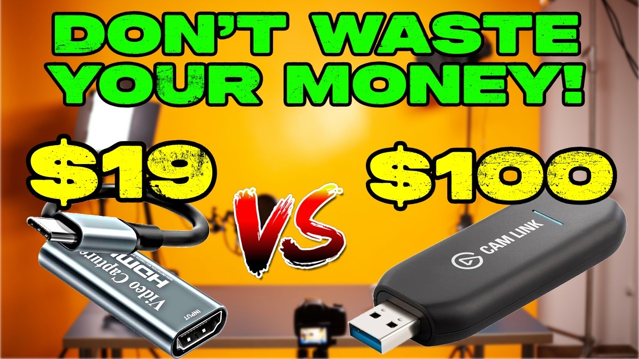 Best Capture Card - Elgato Cam Link 4k vs Generic $20 USB! - YouTube