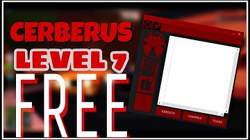 ROBLOX EXPLOIT: CERBURUS ROBLOX SCRIPT EXECUTOR LEVEL 7 (UNPATCHABLE)
