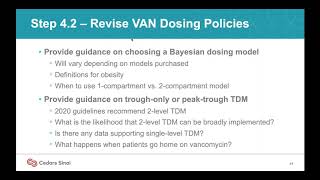 Revising Vancomycin Dosing Policies for 2020 Vancomycin Guidelines (Part 5)