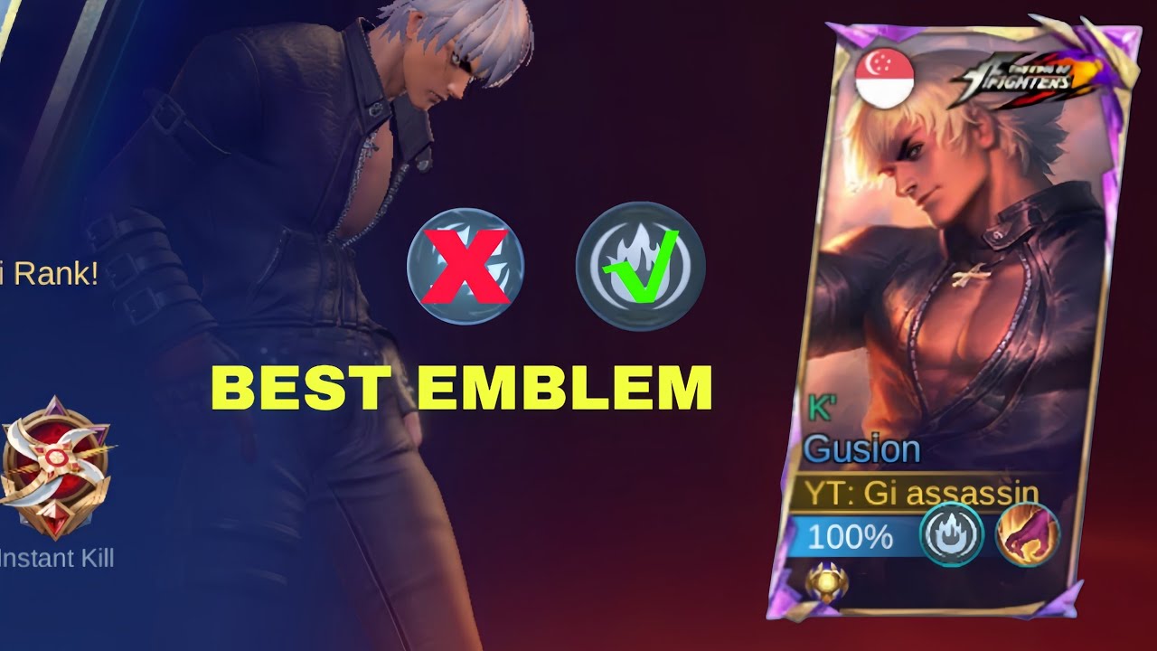 EMBLEM TERBAIK GUSION (2026)!! AUTO JAGO MAEN GUSION 🔥