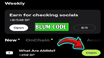 24 September Blum Verify Code what are AMMs?Blum YouTube Video Code Today || Blum new code
