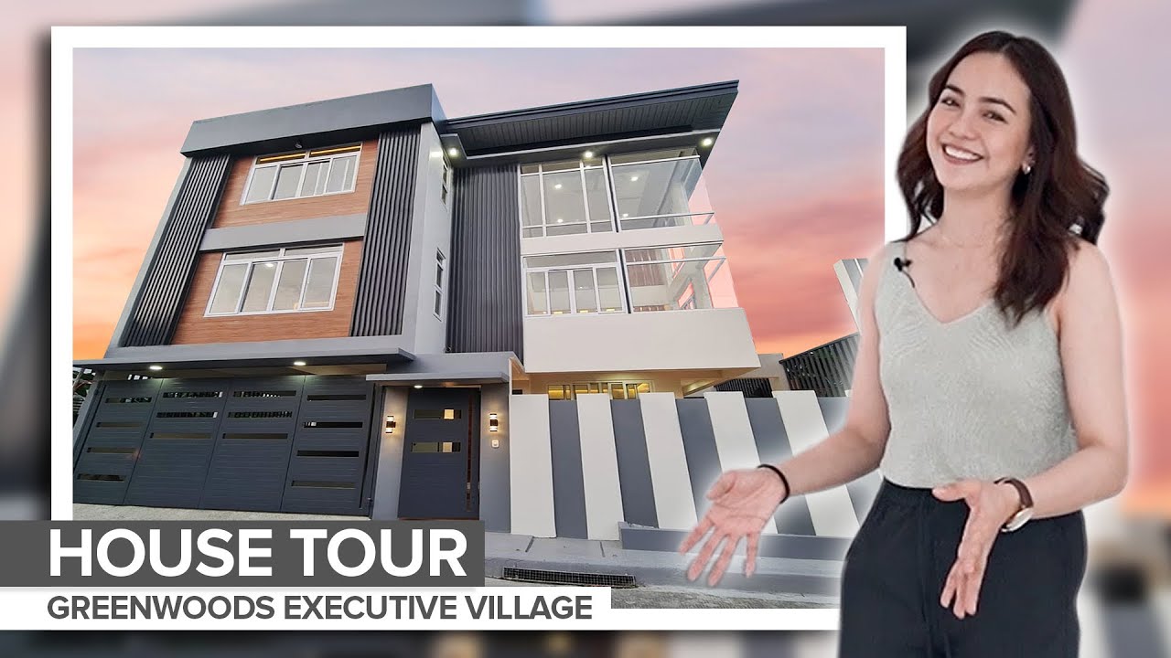 House Tour 20 || Inside a ₱18,500,000 Modern Home in Greenwoods Executive Village | Brand New House