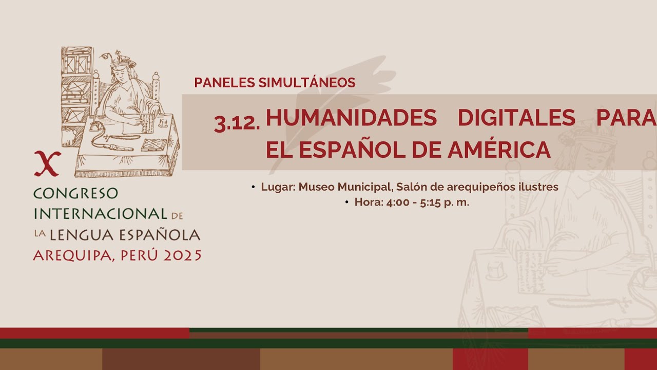 Humanidades  digitales para el español de américa