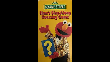 Sesame Street - Elmo's Sing Along Guessing Game (1996 VHS Rip)