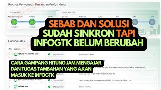 SEBAB DAN SOLUSI SUDAH SINKRON DAPODIK TERBARU TETAPI INFOGTK BELUM BERUBAH screenshot 5