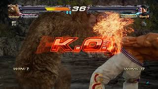 Tekken 7 kuma vs kazuya SEA steam