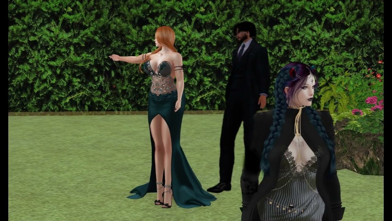 Second Life - The Woman in the Orange Dress   13 10 2025