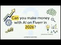 I Tried Selling a Simple AI Service on Fiverr - Here’s My First Week Result