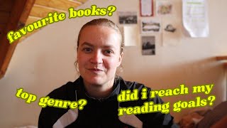 my 2023 reading wrap up | favourite books and reading stats!