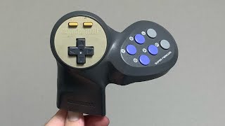 Nintendo Super Famicom ASCII Capcom Pad Soldier controller Teardown, clean and retrobright SNES