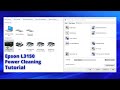 Epson L3150 Power Cleaning Tutorial