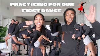 FIRST DANCE PRACTICE// We Try First Dance Lifts