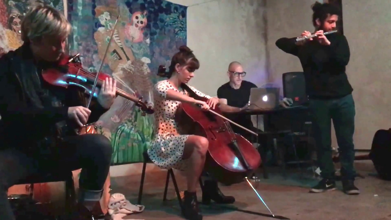 Vio Garcia - Caro Tierhs - Camilo Angeles & Pablo Ribot @ una.casa, San Telmo, Buenos Aires