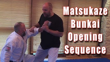 Practical Kata Bunkai: Matsukaze (Opening Sequence)