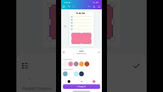 طريقة تصميم To Do List احترافية على Canva ✨ | تصميم قائمة مهام بسهولة #Canva