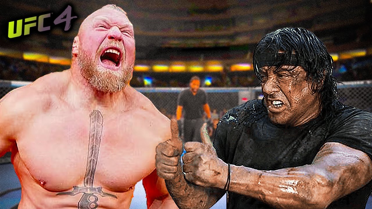 Ufc Rambo Brock Lesnar vs. MK Rambo (EA sports UFC 4) - YouTube