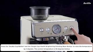 Barsetto BAE-02S Temperature Adjustment