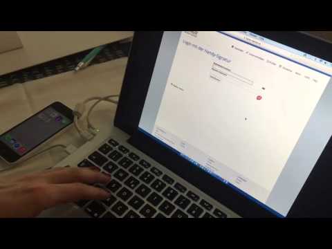 Handy-Signatur App