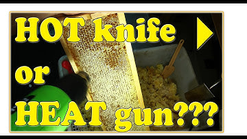 HOT knife vs HEAT gun extraction method - the WINNER is! PART 1