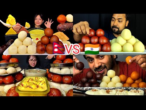 Sweets eating MUKBANG compilation | eating ASMR