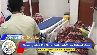 Calya Tabrak Bus Agramas di Tegal, Satu Keluarga Asal Pemalang Meninggal