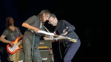 Steve Vai and Paul Gilbert perform Jimi Hendrix at Ibanez 2020 NAMM after party House of Blues