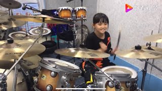 妞妞架子鼓 (Beyond - 不再猶豫) - 女鼓手 小鼓手 爵士鼓 Drum Set