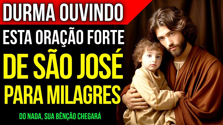 DO NADA, UM MILAGRE CHEGARÁ COM SÃO JOSÉ | Oração Forte para pedir Ajudar a São José Dormindo