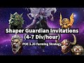[OUTDATED] Shaper Guardian Invitation Farming [POE 3.20 Sanctum]