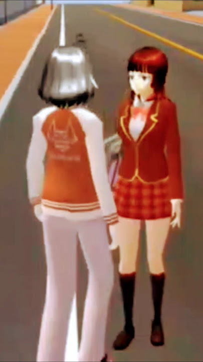 Gadis itu sedang menatap bintang-bintang. #sakuraschoolsimulator #sakurafunny #sakura