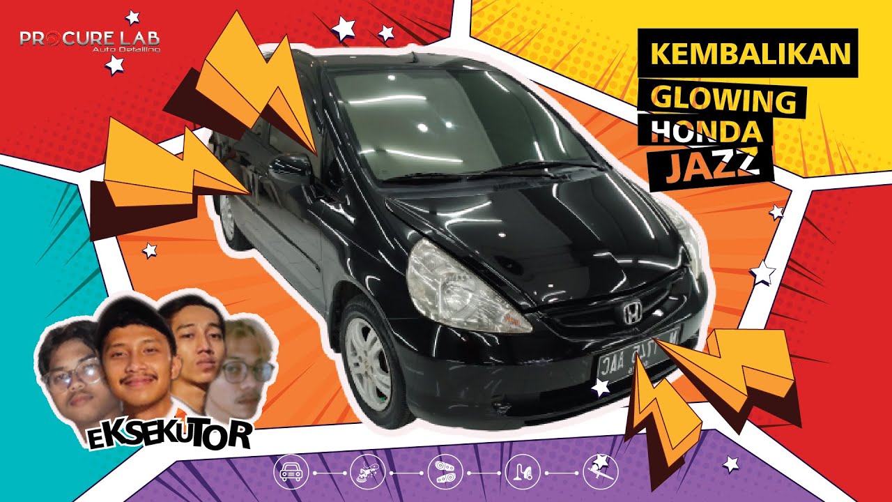 Auto Detailing jazz FIT 2007 - YouTube