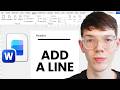 How To Add Line Under Header In Word - Full Guide