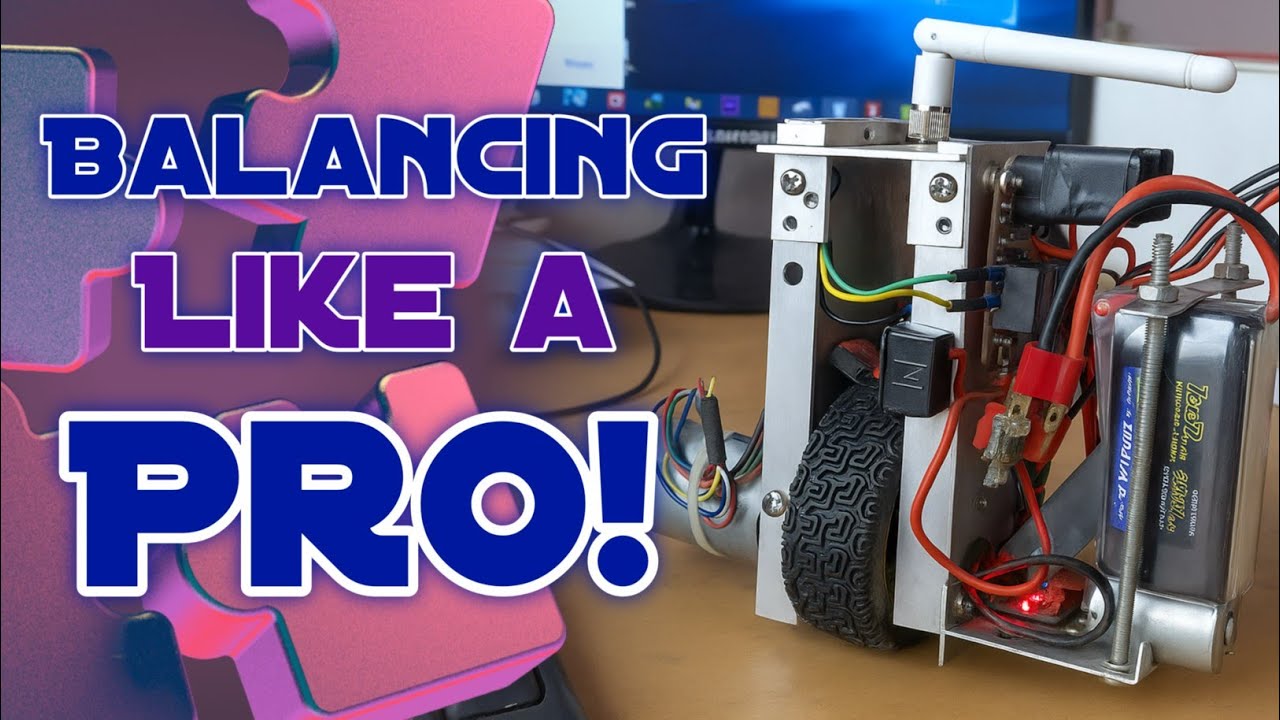 How to make self balancing unicycle at home - YouTube