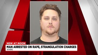 Ware man arrested on rape, kidnapping charges