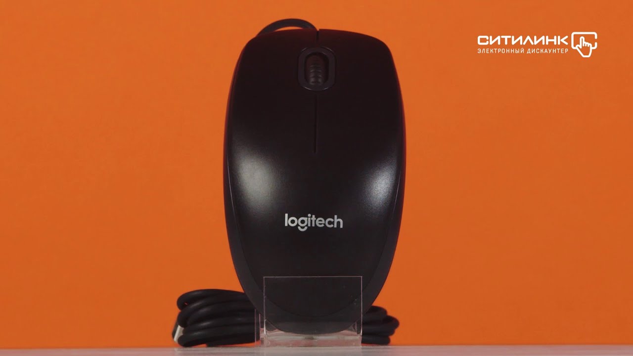 Обзор мыши LOGITECH B100 for business | Ситилинк