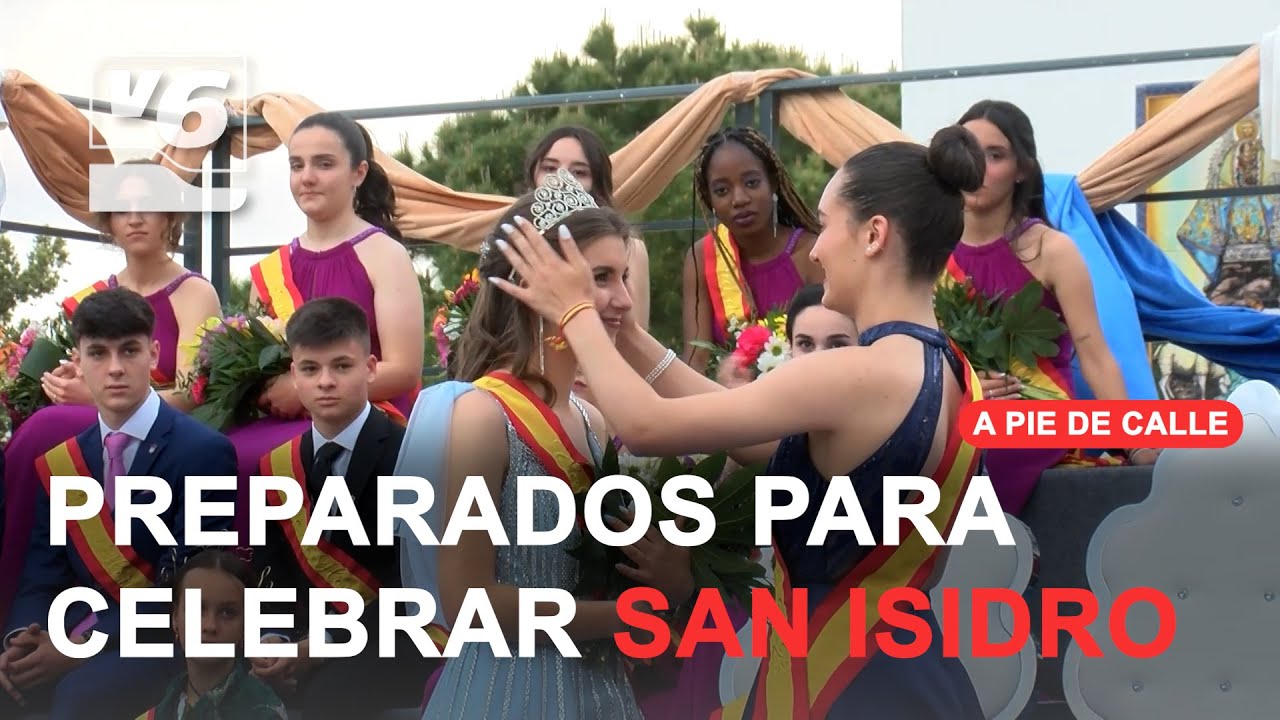 Presentación de colonos San Isidro 2023 de Aguas Nuevas