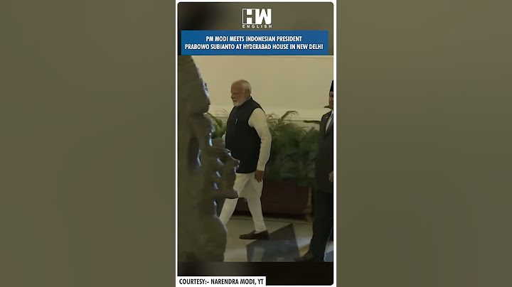 #Shorts | PM Modi Meets Indonesian President Prabowo Subianto at Hyderabad House in New Delhi, India