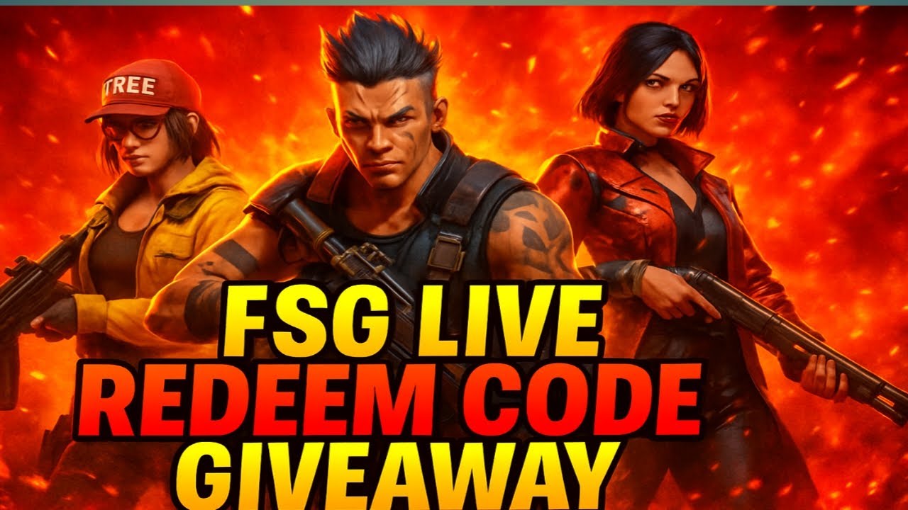 FSG LIVE 🎁 LIVE NOW! Free Fire Code Giveaway! Don't Miss Out!