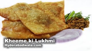 Lukhmi Recipe Video – Learn How to Make Hyderabadi Kheema Lukhmi at Home – Easy and Fast cooking