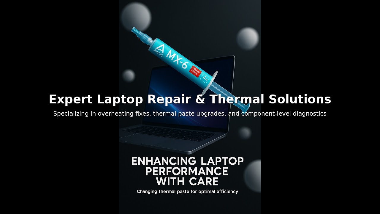 Fix Laptop Overheating | Thermal Paste Replacement Tutorial - Boost ...